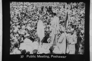 Ghandi a Peshawar