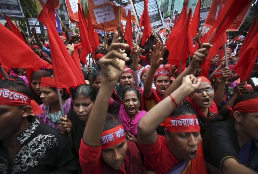 Bangladesh: lavoratori in lotta